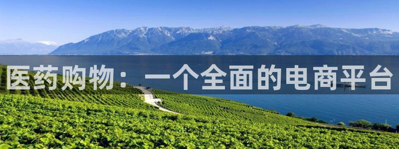 9游会老哥：医药购物